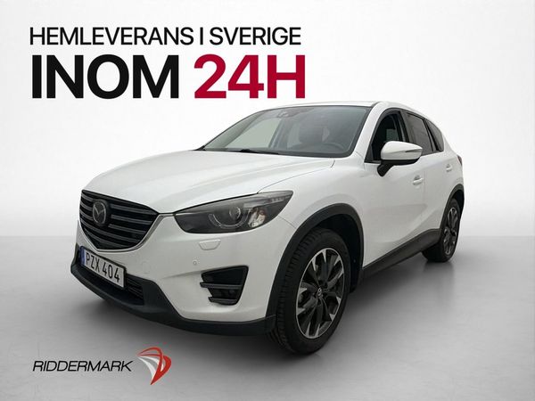 Mazda CX-5 2.2 175hk AWD Optimum M&K Värm Drag BOSE Kamera - 2016