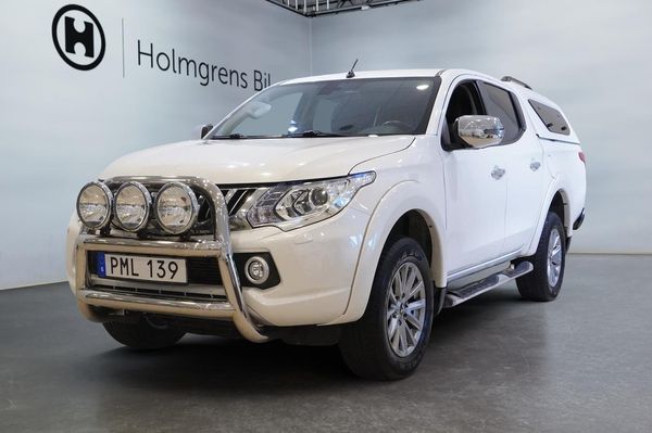 Mitsubishi L200 Dubbelhytt 2.4 4wd-Ii Automatisk, 181hk, LED Ramp, Drag - 2016