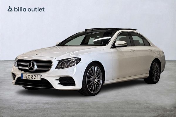 Mercedes E220 d 4MATIC AMG 194hk Panorama HuD Drag Navi Widescre - 2017