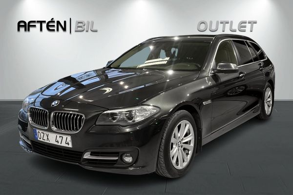 BMW 520 D Xdrive Touring 184hk Värmare Drag Skinn Xenon - 2014