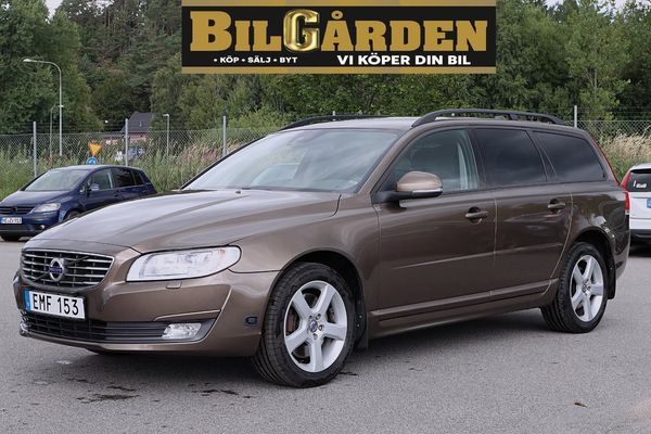Volvo V70 T4F Välvårdad Automat M-Värme Kamrem-byt Drag 180hk - 2015