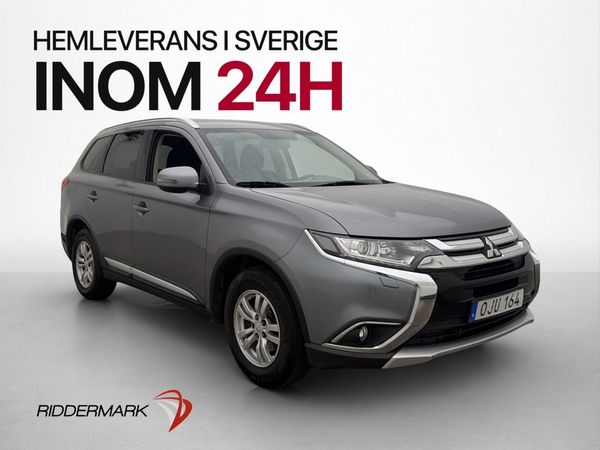 Mitsubishi Outlander 150hk City Motorvärmare Bluetooth Drag - 2017