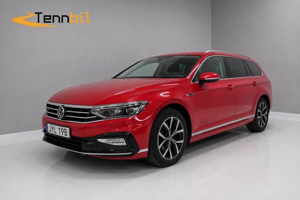 Volkswagen Passat R-line 2.0 TDI GT Adap-F Drag IQ-Light D-värme MOMS - 2022