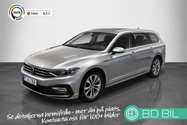 Volkswagen Passat 2.0 TDI 4M R-LINE VÄRMARE ADAPTIV FARTHÅLLARE DRAG - 2022