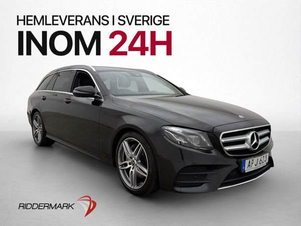 Mercedes E300 245hk AMG Cockpit Wide 360° Skinn Drag - 2019