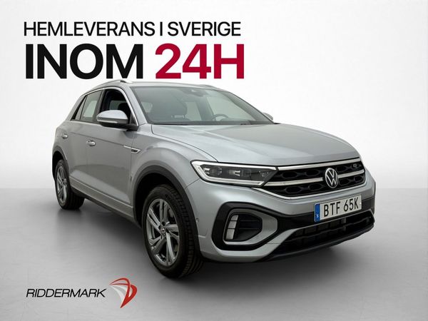 Volkswagen T-Roc 2.0 TSI 4M R-Line Cockpit Kamera Värm Drag - 2023
