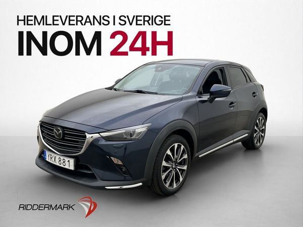 Mazda CX-3 2.0 SKYACTIV-G 121hk Optimum BOSE HUD Kamera Navi - 2018