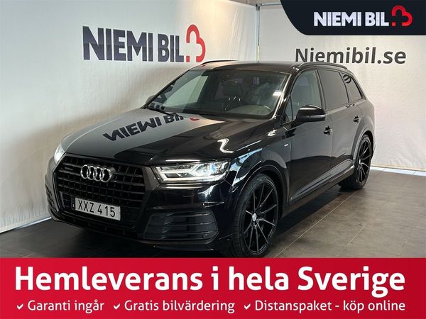 Audi Q7 3.0 TDI V6 Quattro BOSE/Dragkrok/7-sits/Dvärm/MoK - 2016