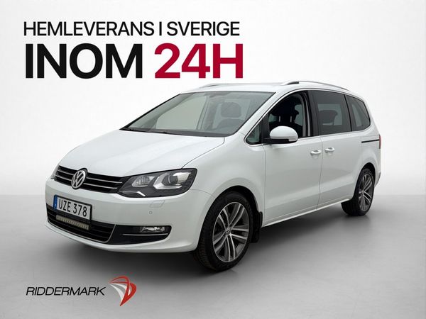Volkswagen Sharan 2.0 TDI 4M 7-Sits Dragkrok Värmare Kamera - 2018
