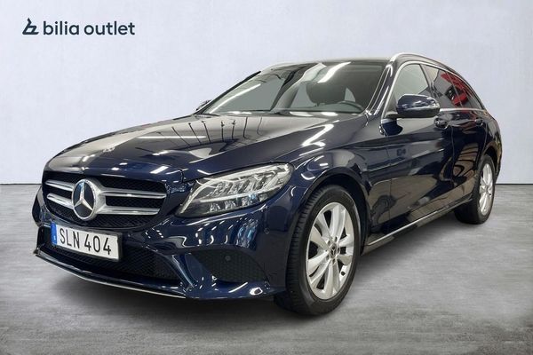 Mercedes C200 T d Avantgarde 150hk Värmare Backkamera Dragkrok - 2019