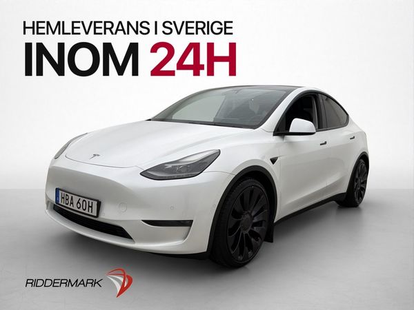 Tesla Model Y Performance AWD 1 Brukare Moms Pano Kamera AP - 2022