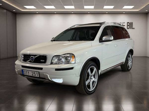 Volvo XC90 D5 AWD R-Design 7-Sits Taklucka B-Kamera Drag Navi 20" - 2012