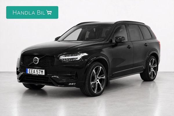 Volvo XC90 B5 AWD R-Design 7-sits Drag D-Värm B&W 235hk - 2020