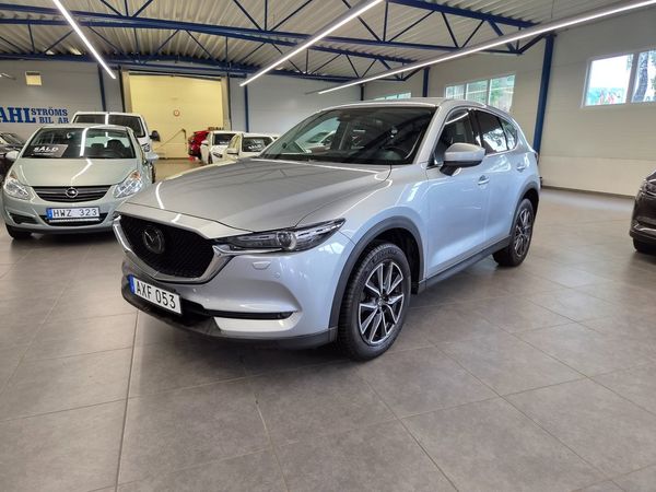 Mazda CX-5 2.5, AWD, Optimum, Svart skinn, Parkeringsvärmare - 2018