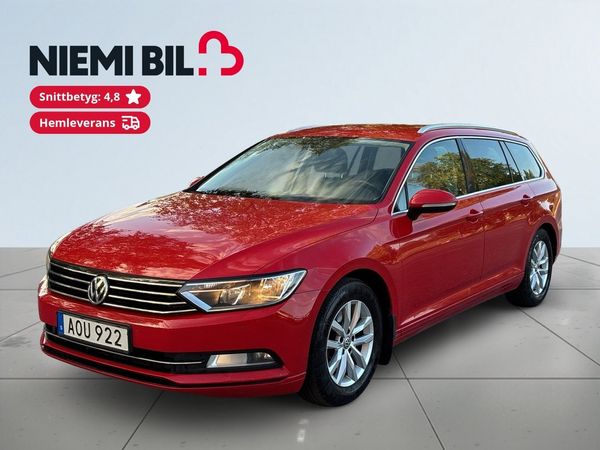 Volkswagen Passat Sportscombi TSI SoV-däck/Kamera/Dragkrok/Psens/Adaptiv - 2019