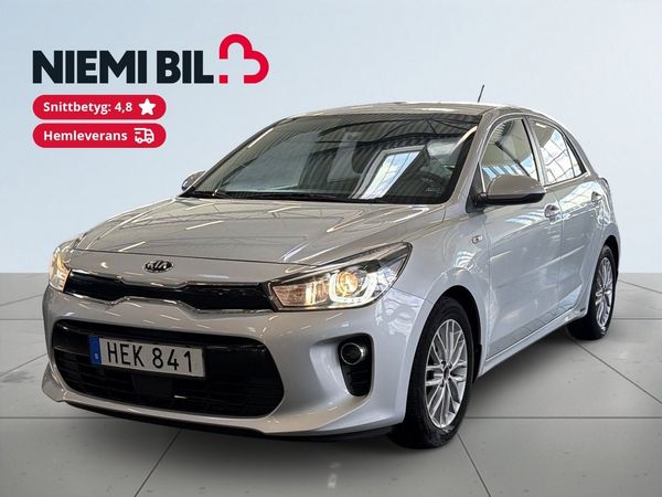 Kia Rio 1.2 CVVT GLS S&V-hjul/Kamera/Carplay/Rattvärme - 2018