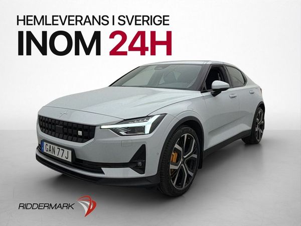 Polestar 2 Long Range DM 408hk AWD Performance Pano Drag - 2021
