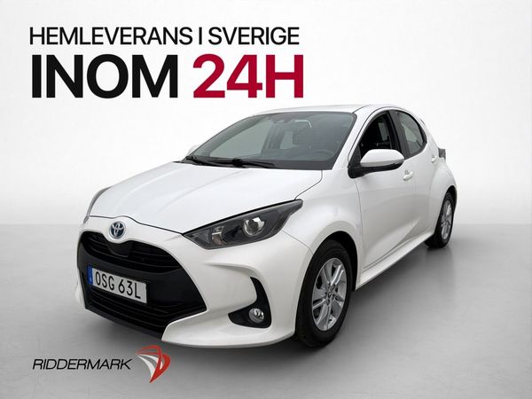 Toyota Yaris Hybrid CVT Active Adapt-fart CarPlay Rattvärme - 2022