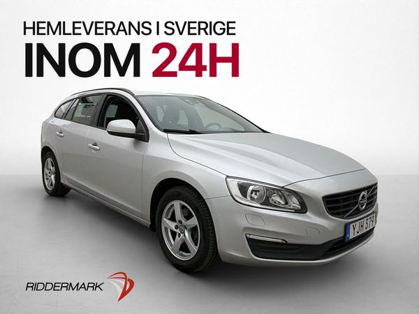 Volvo V60 T3 152hk Kinetic Värmare Drag Sensorer Rattvärme - 2017