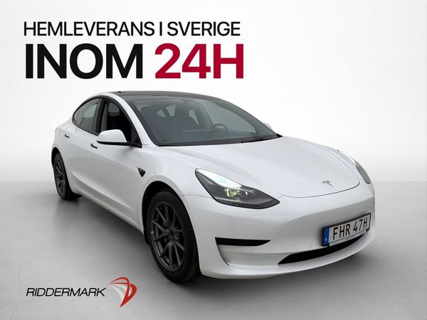 Tesla Model 3 Standard Range Plus Autopilot Svensksåld - 2021