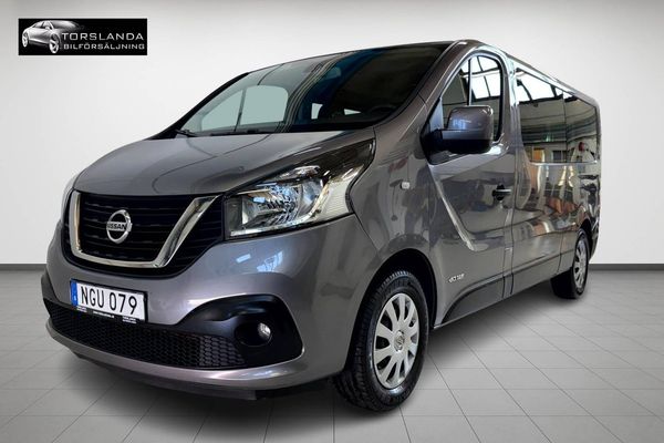 Nissan NV300 Kombi 2.9t 1.6 dCi 125HK 9-Sits Krok B-kamera GPS - 2018
