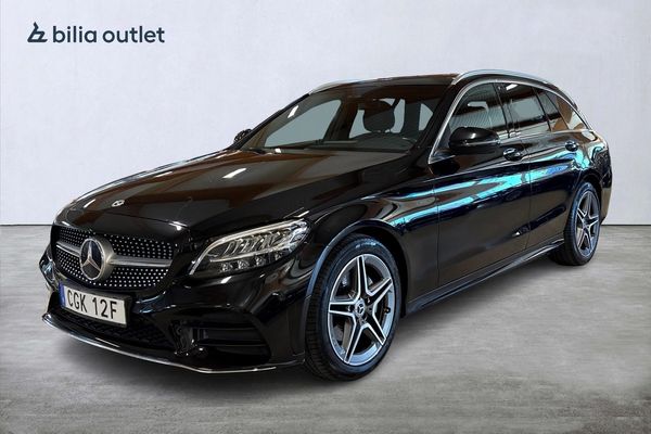 Mercedes C220 T d 4MATIC AMG Line / Panorama / Värmare / B-Kamera - 2019