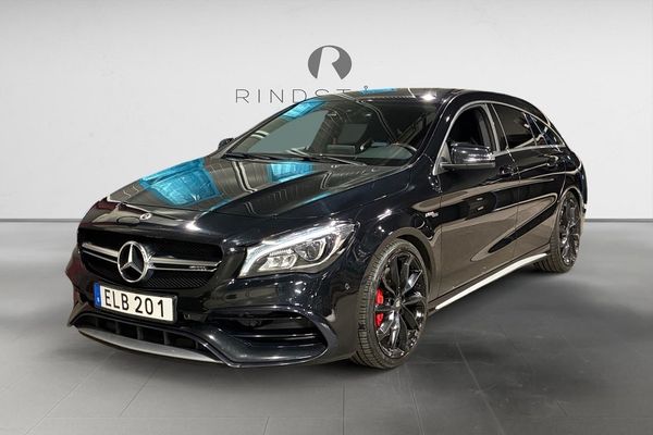 Mercedes CLA45 AMG 381 HK AUT 4MATIC EXCLUSIVE SKALSTOL NAV H/K - 2018