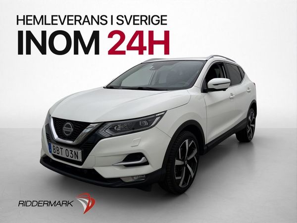Nissan Qashqai 1.3 Tekna2 360° Navi 0.56l/mil Kamera Skinn - 2021