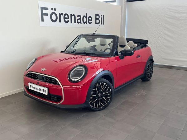 MINI Cooper C Cabrio Paket L Favoured Trim H/K HUD Komfortöppning Nav - 2025