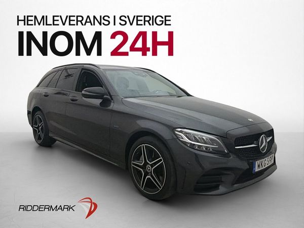 Mercedes C300 T de AMG Night Cockpit Kamera Värm Drag - 2021