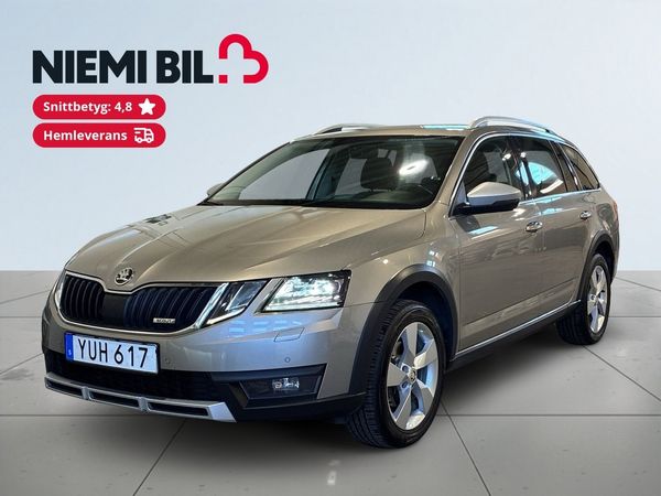 Skoda Octavia Scout 2.0 TDI SCR 4x4 Premium Värmare Drag Kamera Psens S&V - 2019