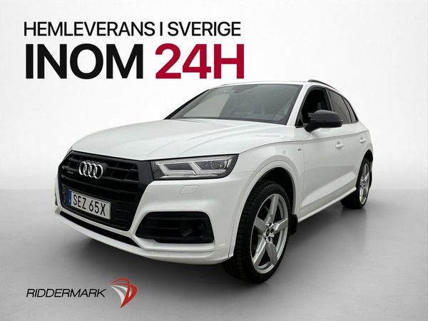 Audi Q5 45 TFSI 245hk S-line Cockpit Värmare Kamera B&O Drag - 2019