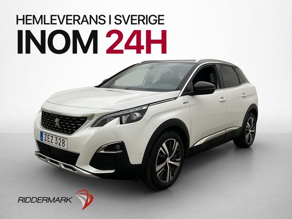 Peugeot 3008 165hk GT-Line Pano Focal Kamera Massage Drag - 2018
