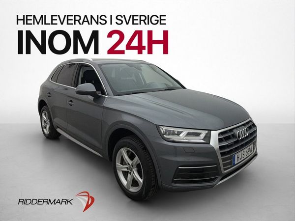 Audi Q5 40 TDI 4x4 190hk Endast 0,55l/mil Värmare Dragkrok - 2020