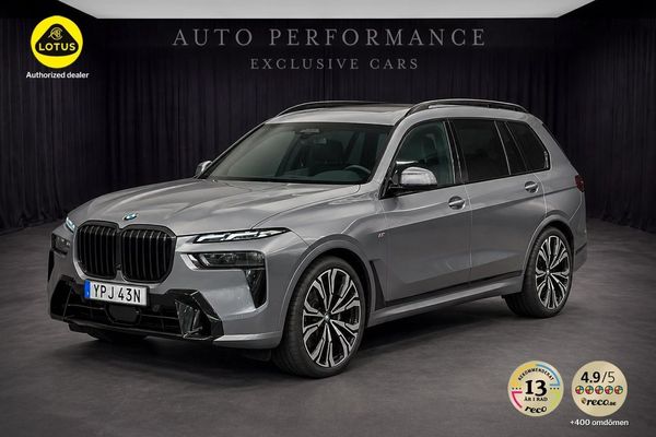 BMW X7 xDrive40d 352hk Exclusive M-Sport / Hemleverans / - 2025