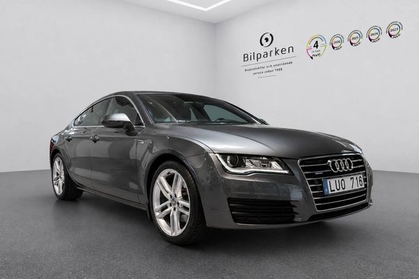 Audi A7 Sportback 3.0 TDI quattro S Tronic | Kamera | 245hk - 2012