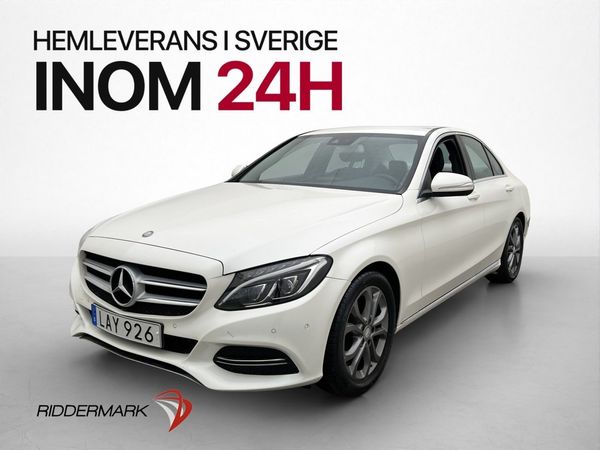 Mercedes C200 184hk Avantgarde Kamera Halvskinn - 2015