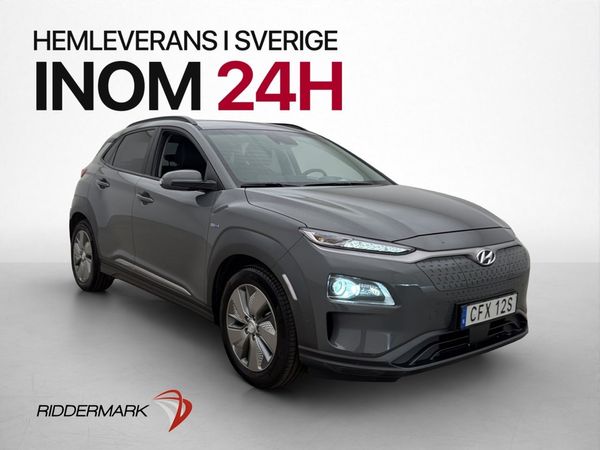 Hyundai Kona Electric 64 kWh 204hk Premium Krell HUD Kamera - 2020