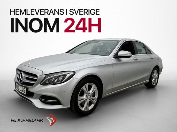 Mercedes C200 7G-Tronic 184hk Avantgarde Navi Sensorer - 2015