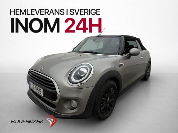 MINI Cooper Cabriolet 136hk Pepper Union Jack PDC Keyless - 2019
