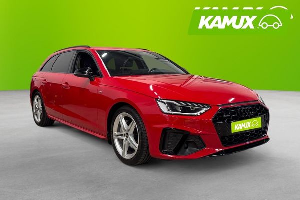 Audi A4 Avant S-Line 40 TDI quattro 204 hk Svart Optik D-Värm A - 2022