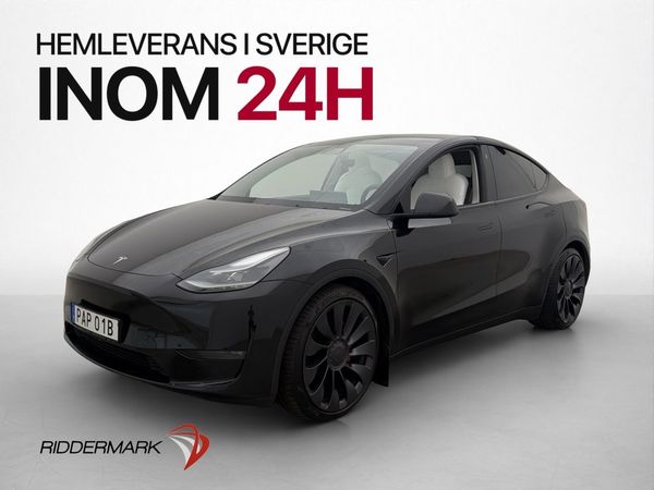 Tesla Model Y Performance 534hk MOMS Drag Pano Adp-fart - 2023