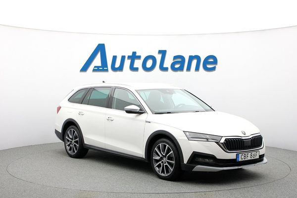 Skoda Octavia Scout 2.0 TDI 4x4 B-Kamera, Drag, Adaptiv, Värmare, 200hk - 2023