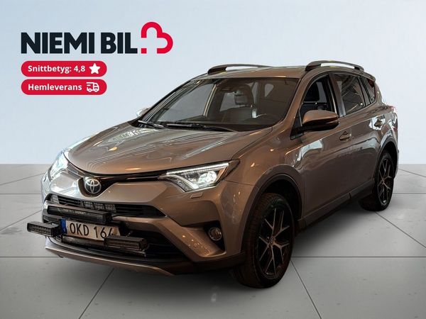 Toyota RAV4 2.0 Dual VVT-i Automat AWD S&V-Hjul/Drag/Kamera/MoK - 2017