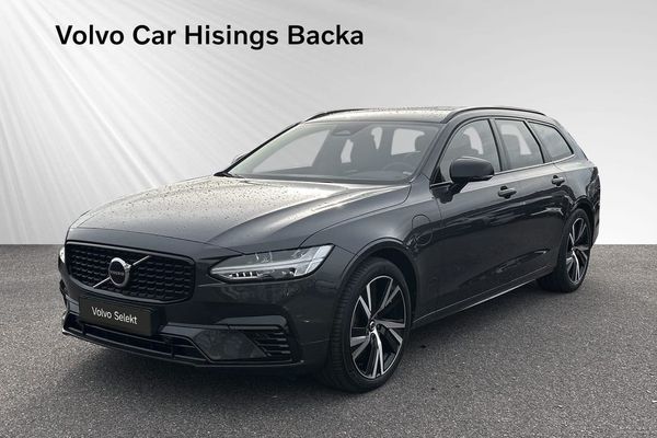 Volvo V90 Recharge T6 Plus Dark | Dragkrok | Läder - 2023
