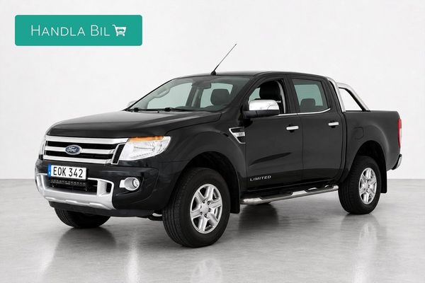 Ford Ranger 2.2 TDCi 4x4 D-värm Drag Skinn SoV - 2015