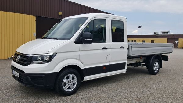 Volkswagen Crafter 2.0TDI 4Motion Dubbelhytt 7sits CrewCab Chassi Flak 3.5 - 2023