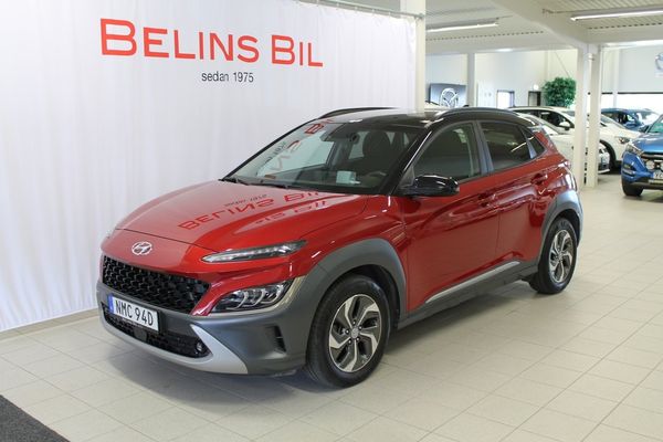 Hyundai Kona 1.6 Hybrid141hk Aut Advanced 404kr/skatt - 2021