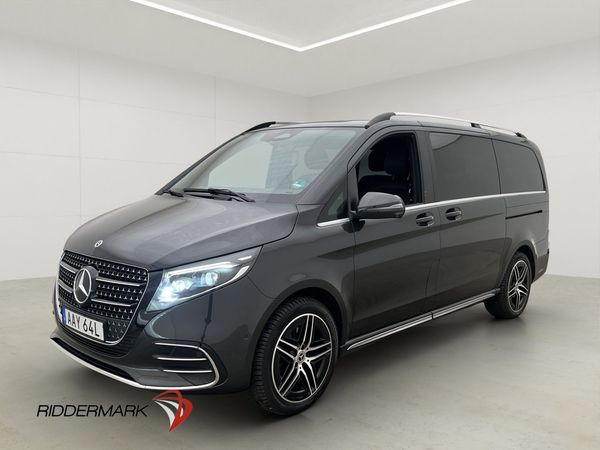 Mercedes V300 4MATIC AMG Wide Värm Burm El-Dörr MOMS - 2025