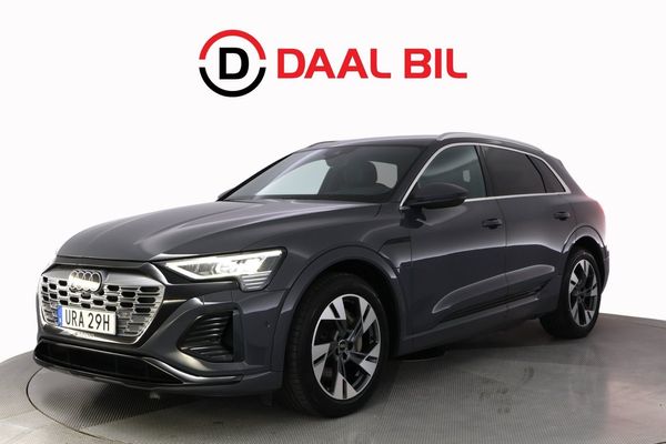 Audi Q8 e-tron 55 QUATTRO 114 kWh 408HK S-LINE B-KAM NAVI ACC LUFTFJÄD - 2024